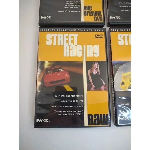 Street Racing: Real, Raw, Fast - Boxed Set (DVD, 2002, 4-Disc Set) - Picture 6 of 16